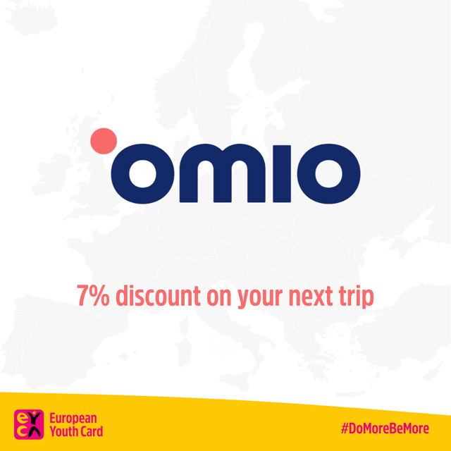 Omio 7% discount on your next trip
