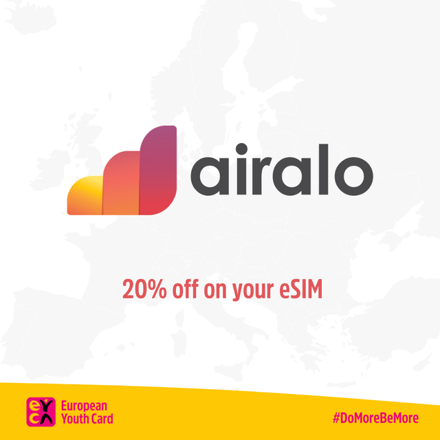 Airalo 20% off on your eSIM