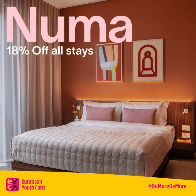 Numa Save 18% on your stay across Europe