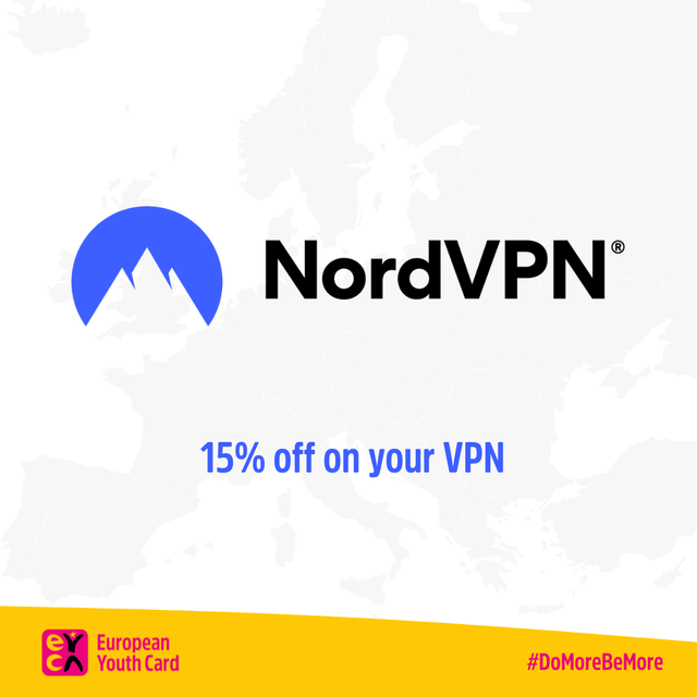 NordVPN 15% off on your VPN